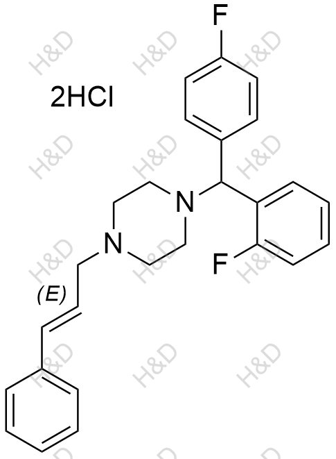 氟桂利嗪杂质7(双盐酸盐)